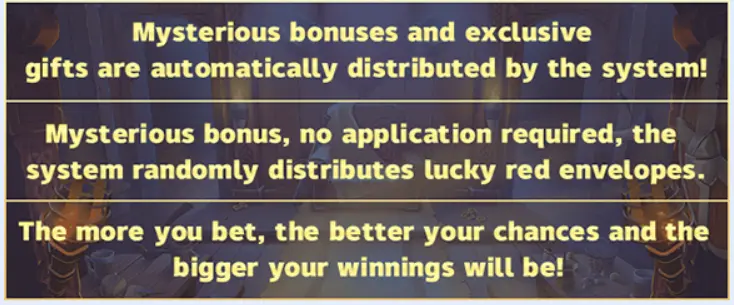 Mysterious bonus